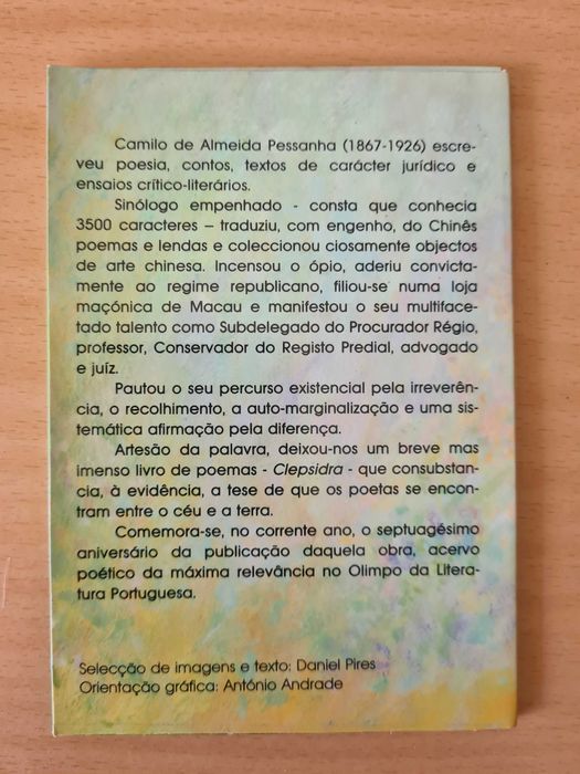 8 postais da coleção Camilo Pessanha