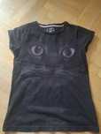 T-shirt z kotem bawełna
