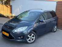 Ford Grand C-MAX Śliczny titanium sony radio chrom alu warto 7 osób