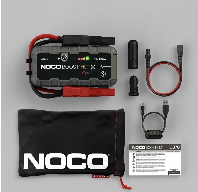 Джамп стартер Noco Boost GB70 новий