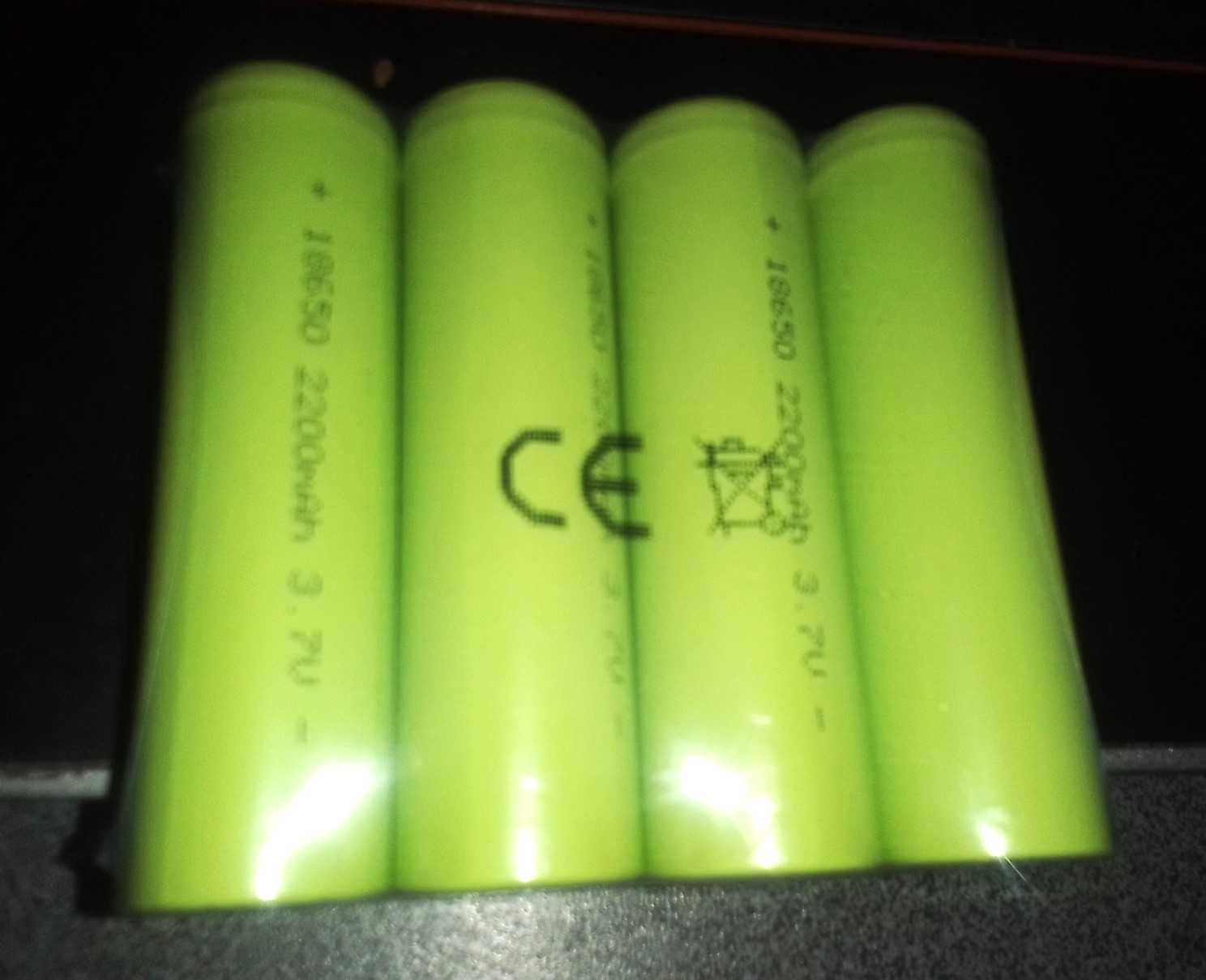 Акумуляторная батарея серії 18650 Li-ion. 3.7V 2200mAh