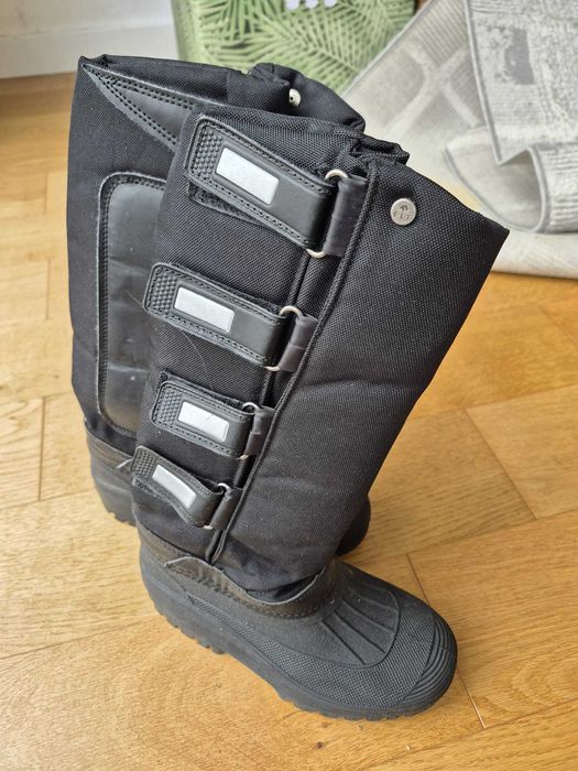 Ciepłe buty jeździeckie ELT, czarne, rozmiar 34