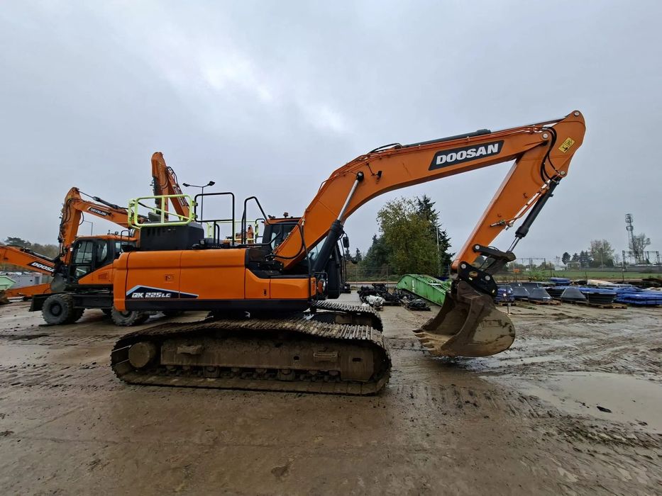Doosan DX225LC-7X  ideał, 1960MTH, wersja X z systemem 2D, od dealera Grausch 439000NETTO