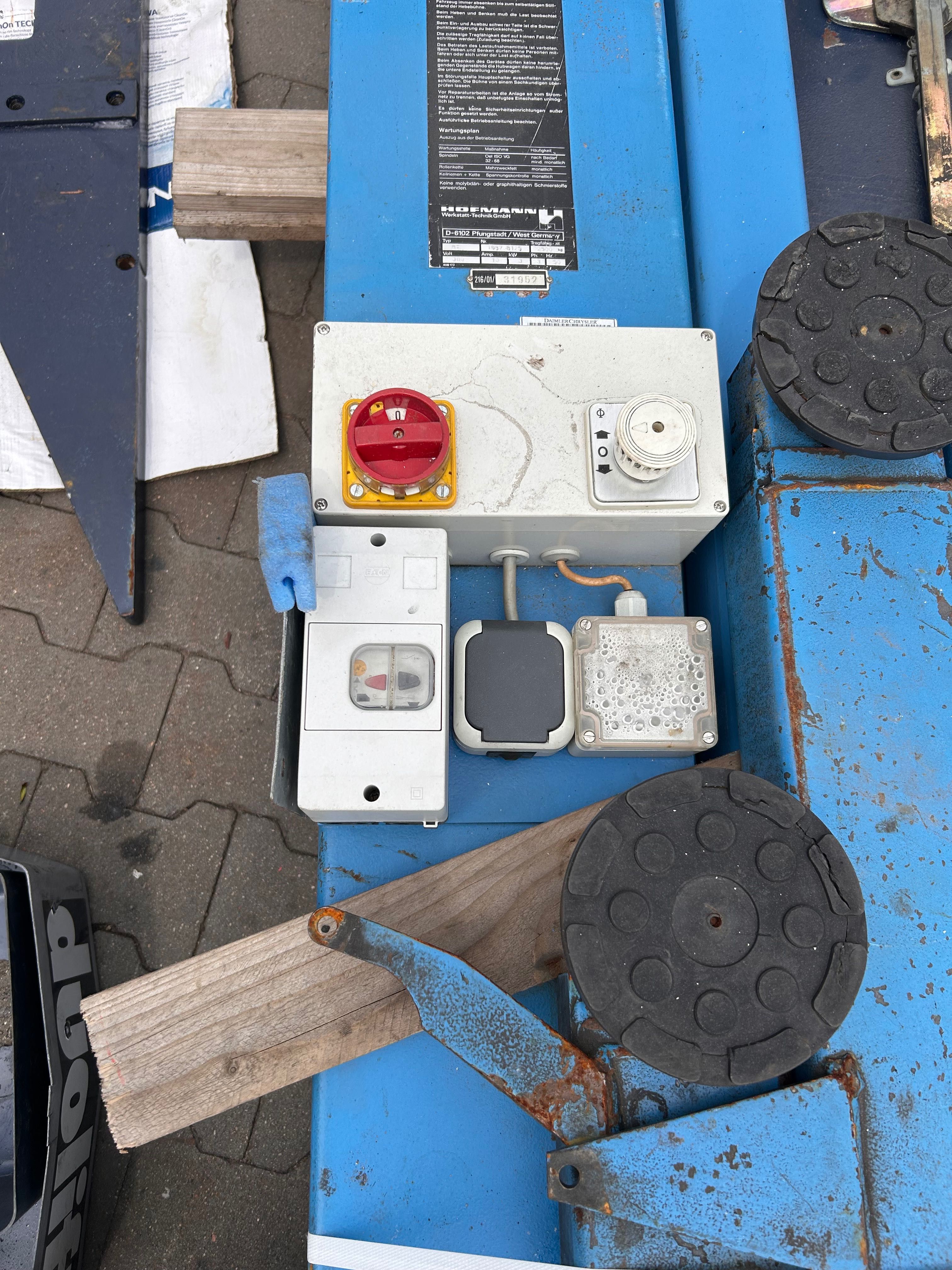 Podnośnik 2 kolumnowy Hofmann Duolift BT2500