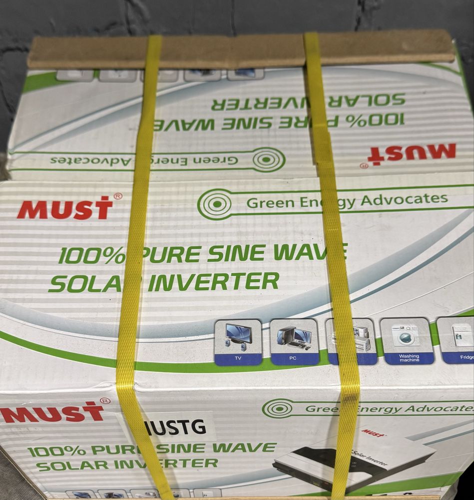 Комплект Інвертор Must 3kV 24V і Новий LiFePo4 24V 200Ah акумулятор