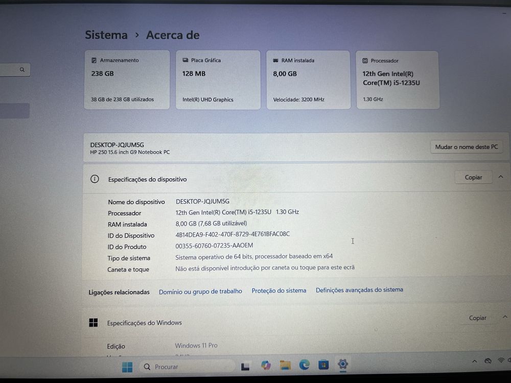 Computador Portatil HP