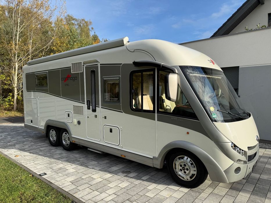 Carthago CHIC E-LINE 51QB  Luksusowy • Automat • Solary • Poziomowanie  Hydrauliczne E&P • Alde