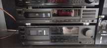 Technics stereo Cassete Deck RS-B555 oraz odtwarzacz CD SL-P277A