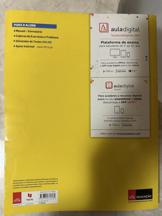 Livro de testes de fisico quimica 10. ano editora areal