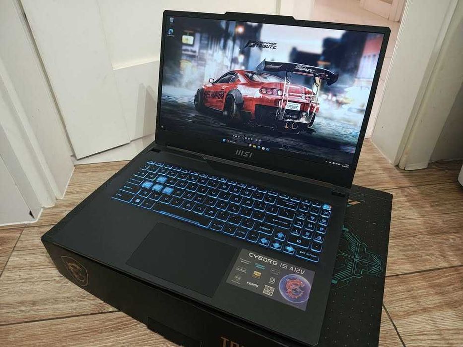 GAMINGOWY Laptop MSI CYBORG 15.6" i7 12Th 16x4.70Ghz,16GB,RTX4050-6GB