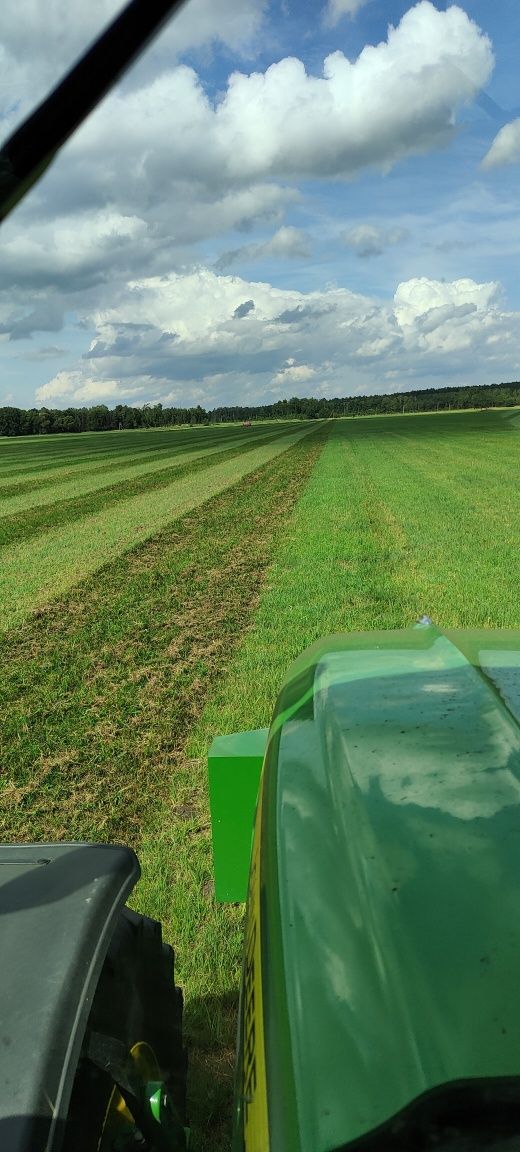 Podsiew łąk, użytków zielonych, siew lucerny , poplonów