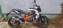 KTM Duke 690 KTM ABS Kat A2.
