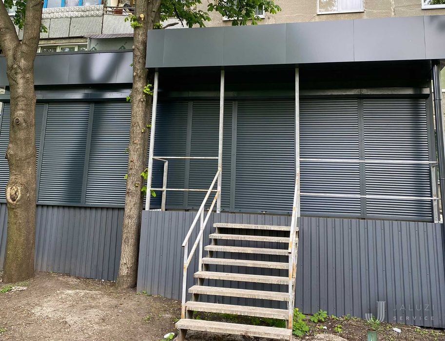 *️⃣Захисні ролети на вікна. Рольставні на двері. Замір. монтаж