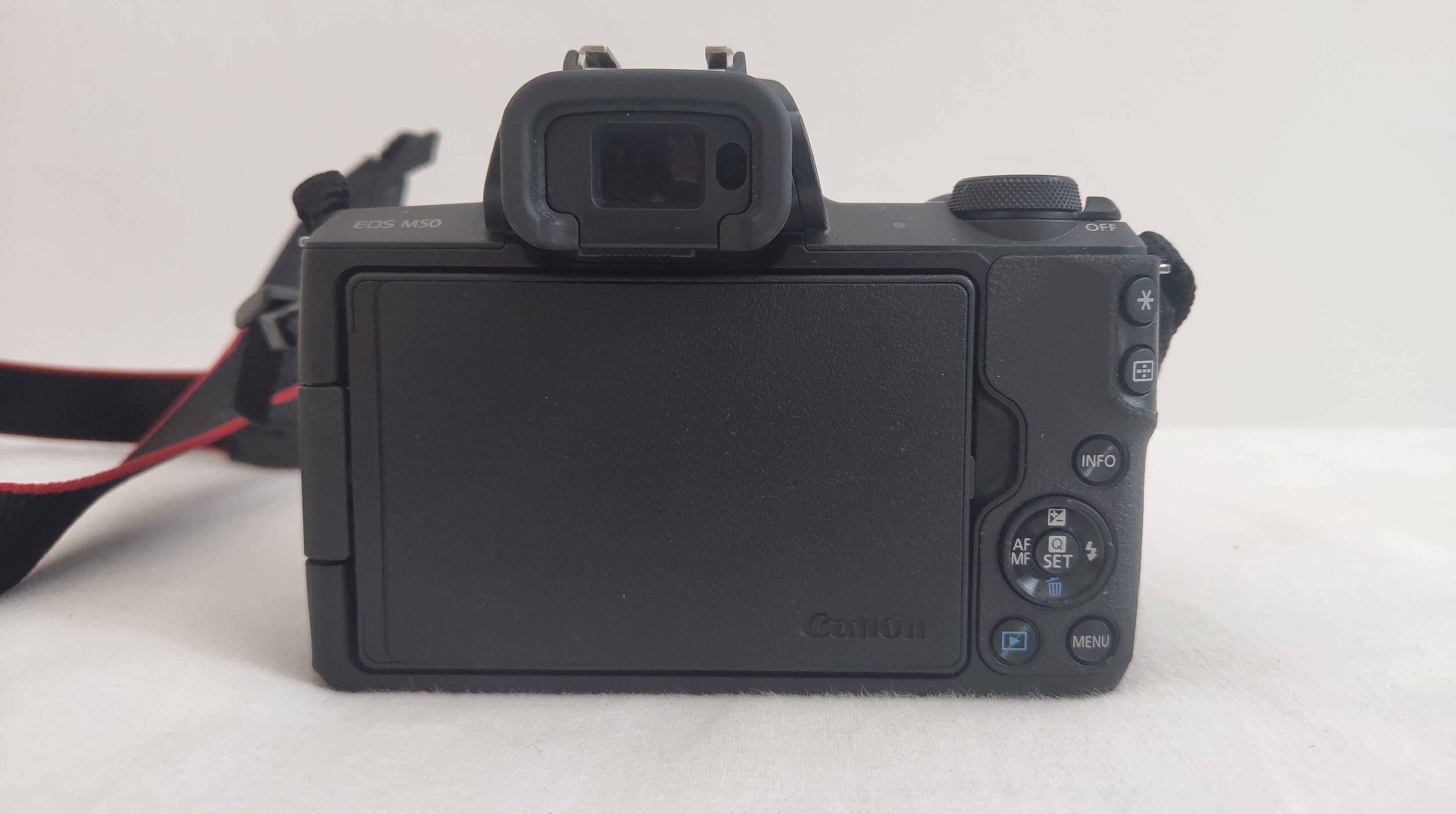 Фотоаппарат Canon EOS M50 + 15-45 IS STM Kit Black камера