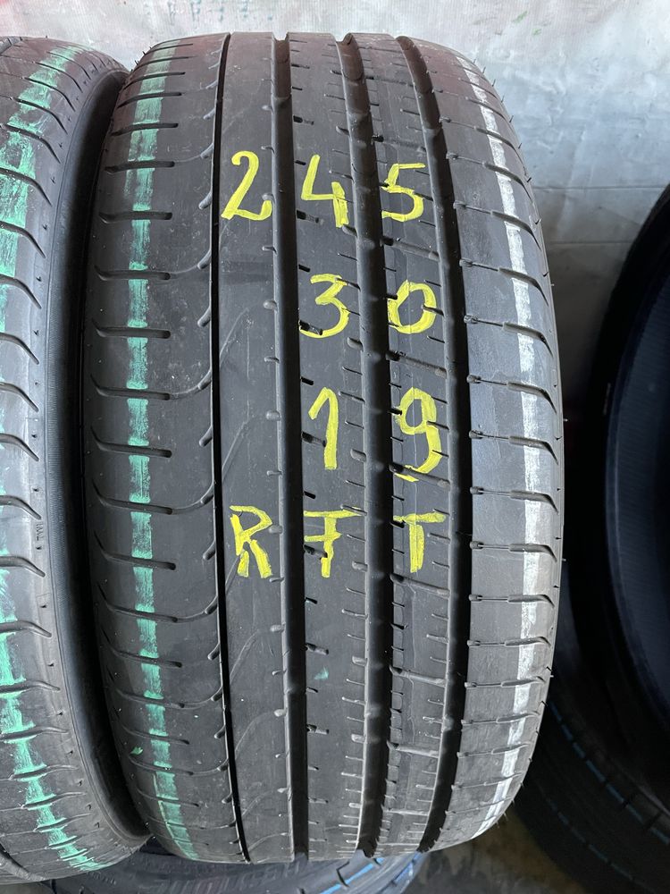 Pneus RFT 225/35/19 +245/30/19 Bridgestone + Pirelli Impecaveis
