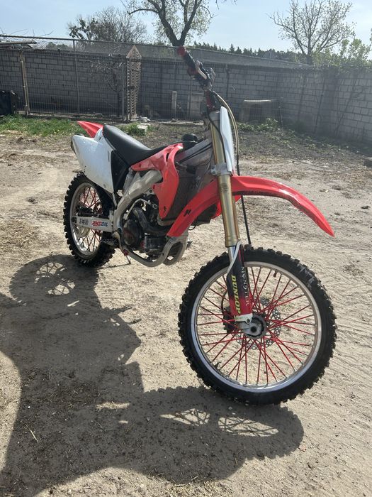 Honda crf 450 do lekkich poprawek