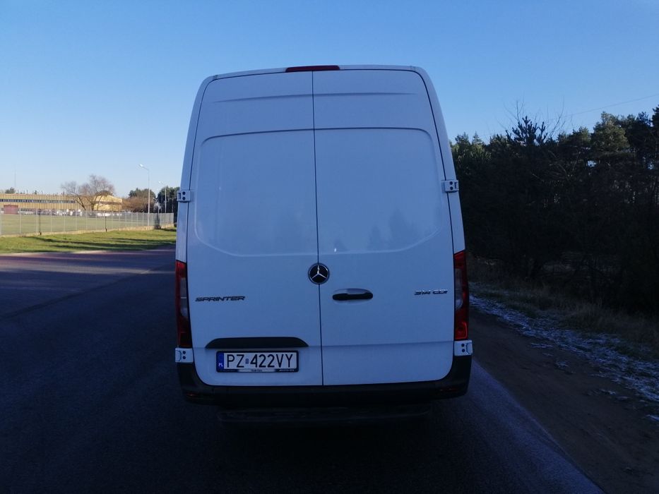 Mercedes Sprinter maxi 907 model salon Polski izoterma faktura 23 supe
