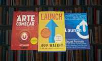 Pack Livros Lauch e Arte de Começar Jeff Walker - Usado + Livro grátis