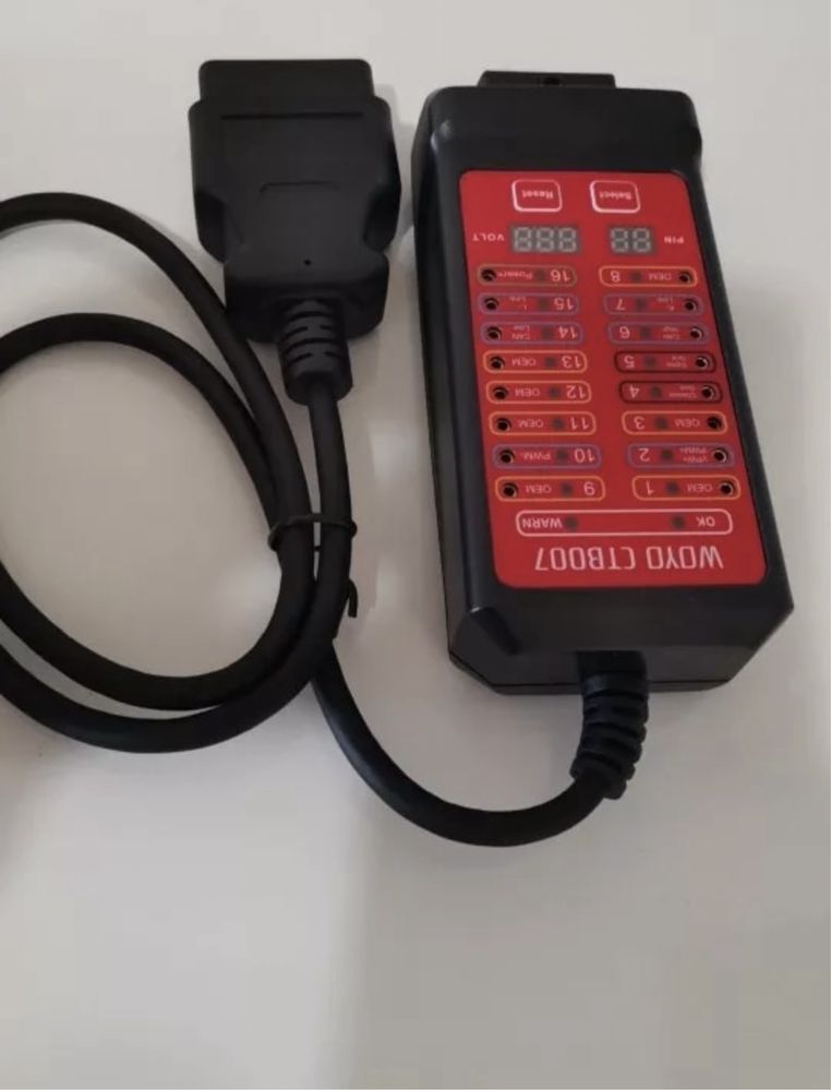 Тестер OBD2 розйома для діагностики автомобіля12 24V CAN