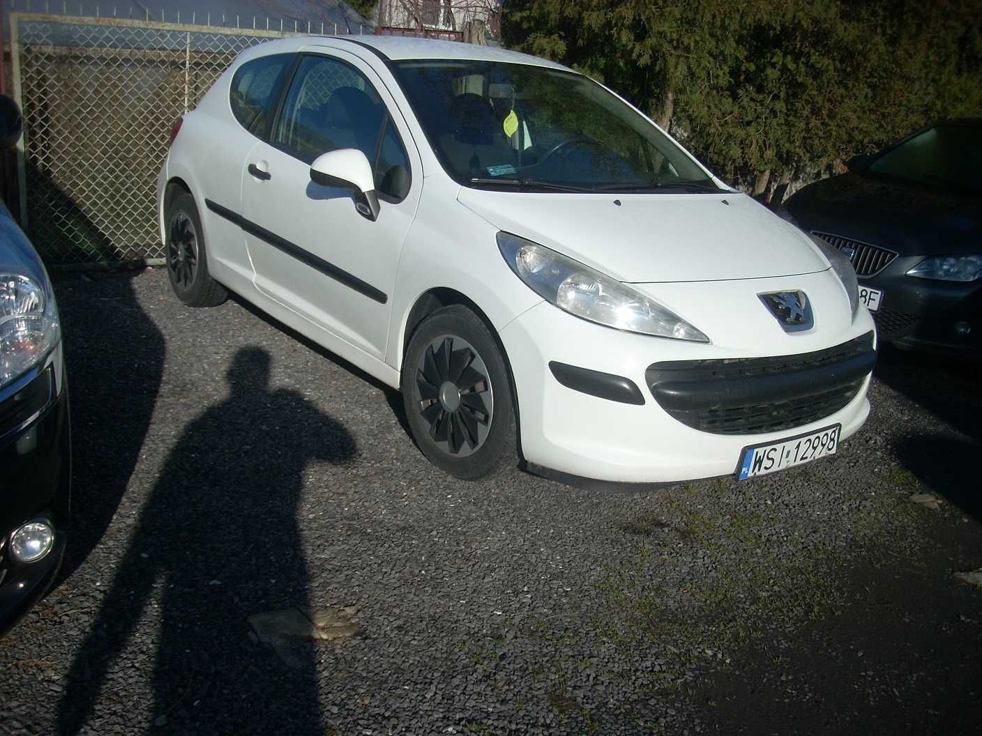 peugeot 207, 1.4 hdi. klima, 2008r.