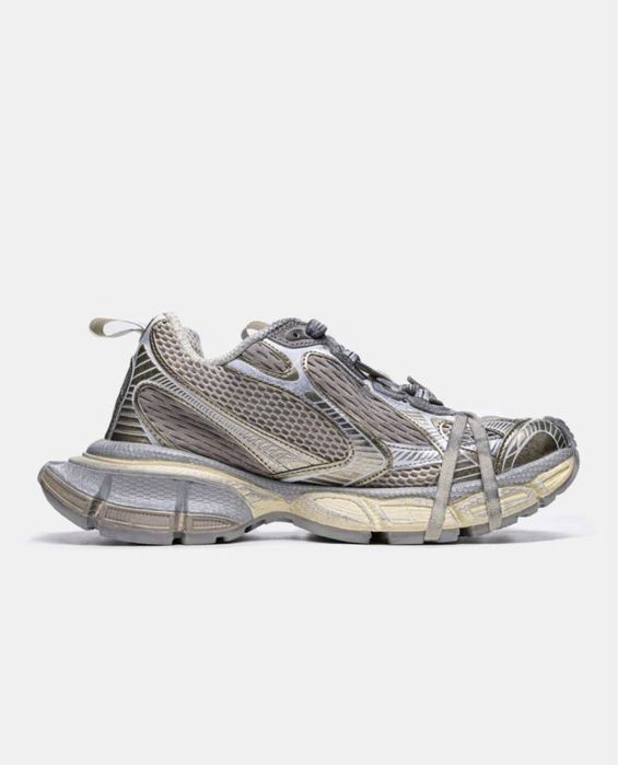 Жіночі бежеві зручні кросівки Balenciaga 3XL