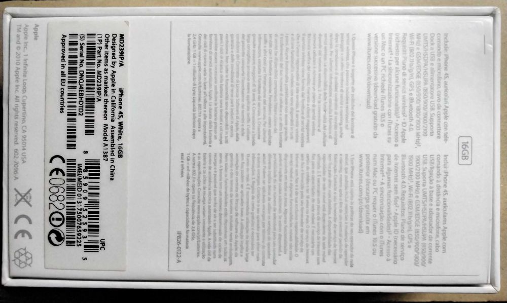 iPhone A1387 16GB на запчастини