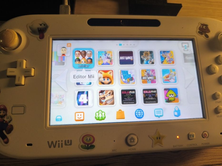Wii U com todos os jogos