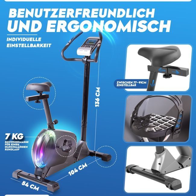 Nowy Rower Treningowy Stacjonarny Ergometr Active Shop 21 treningów