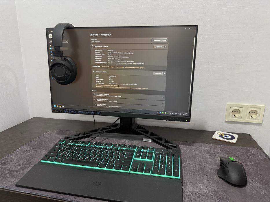 Повний ігровий комплект! NVIDIA GeFofce RTX 2060 I7 9700 Lenovo Legion