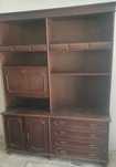 Estante para Livros, TV, Bar, Armário e 3 gavetas!