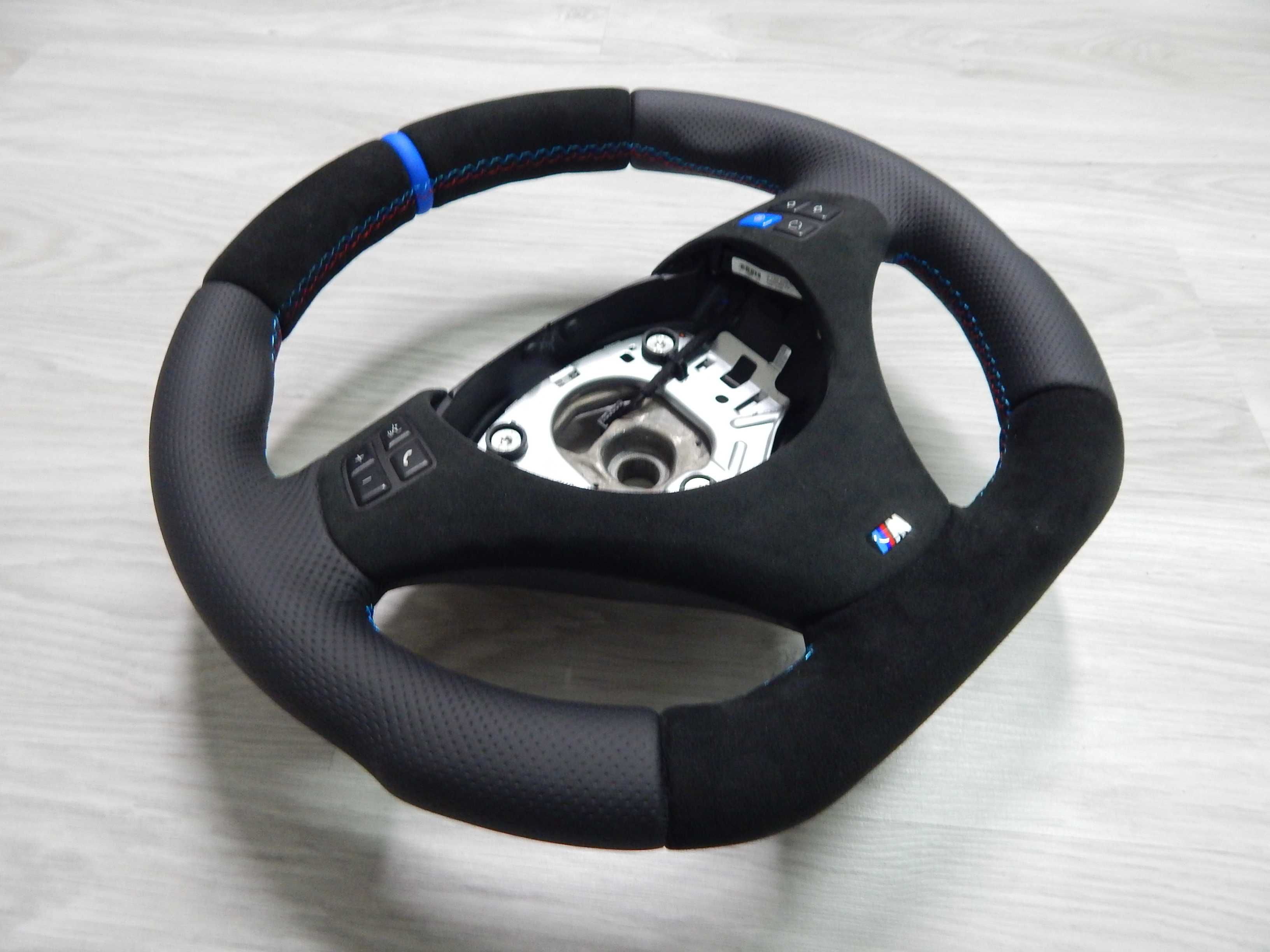 Kierownica BMW E81 E82 E84 E87 E88 E90 E91 E92 sport alcantara