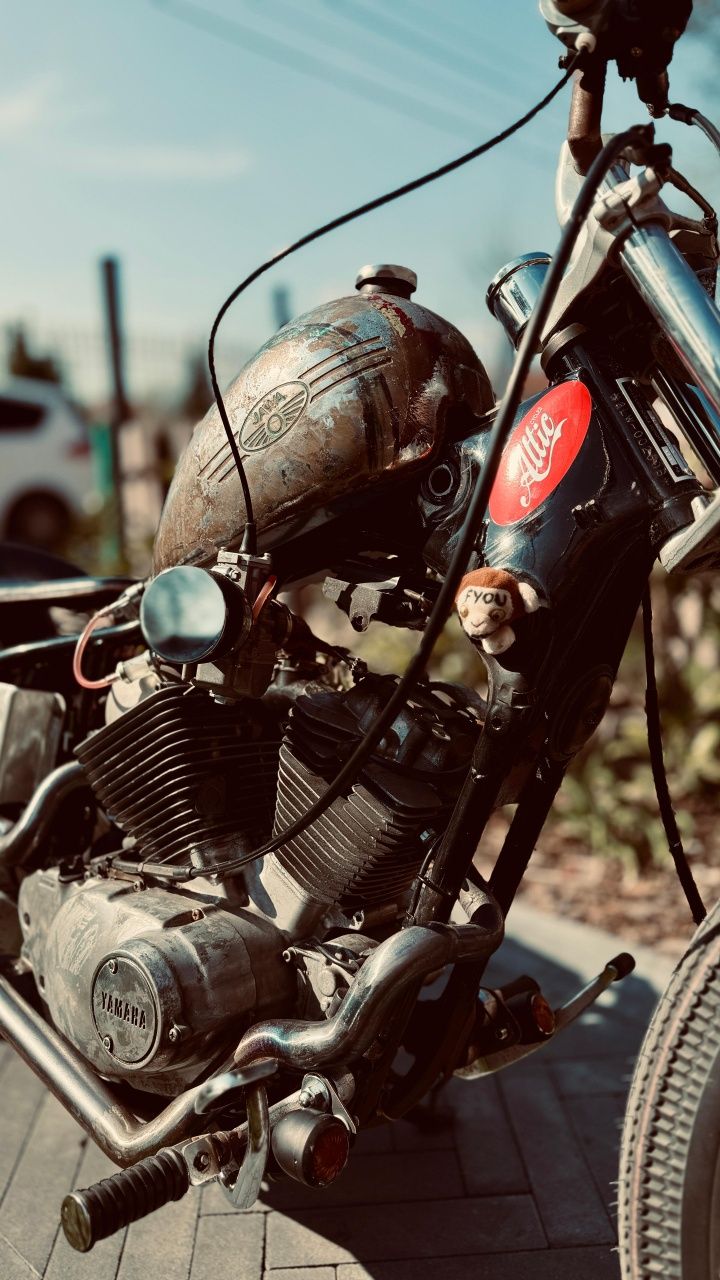 Yamaha Virago 250 125 na kat B bobber japan style