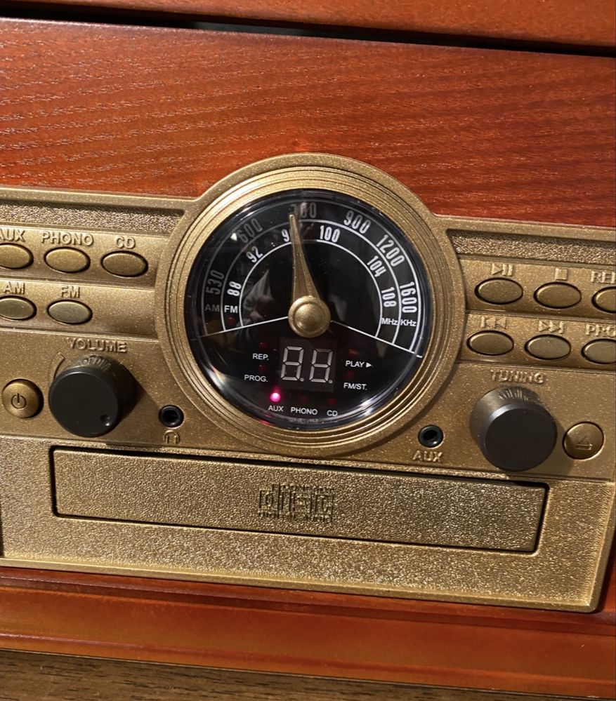 Gramofon retro NOWY