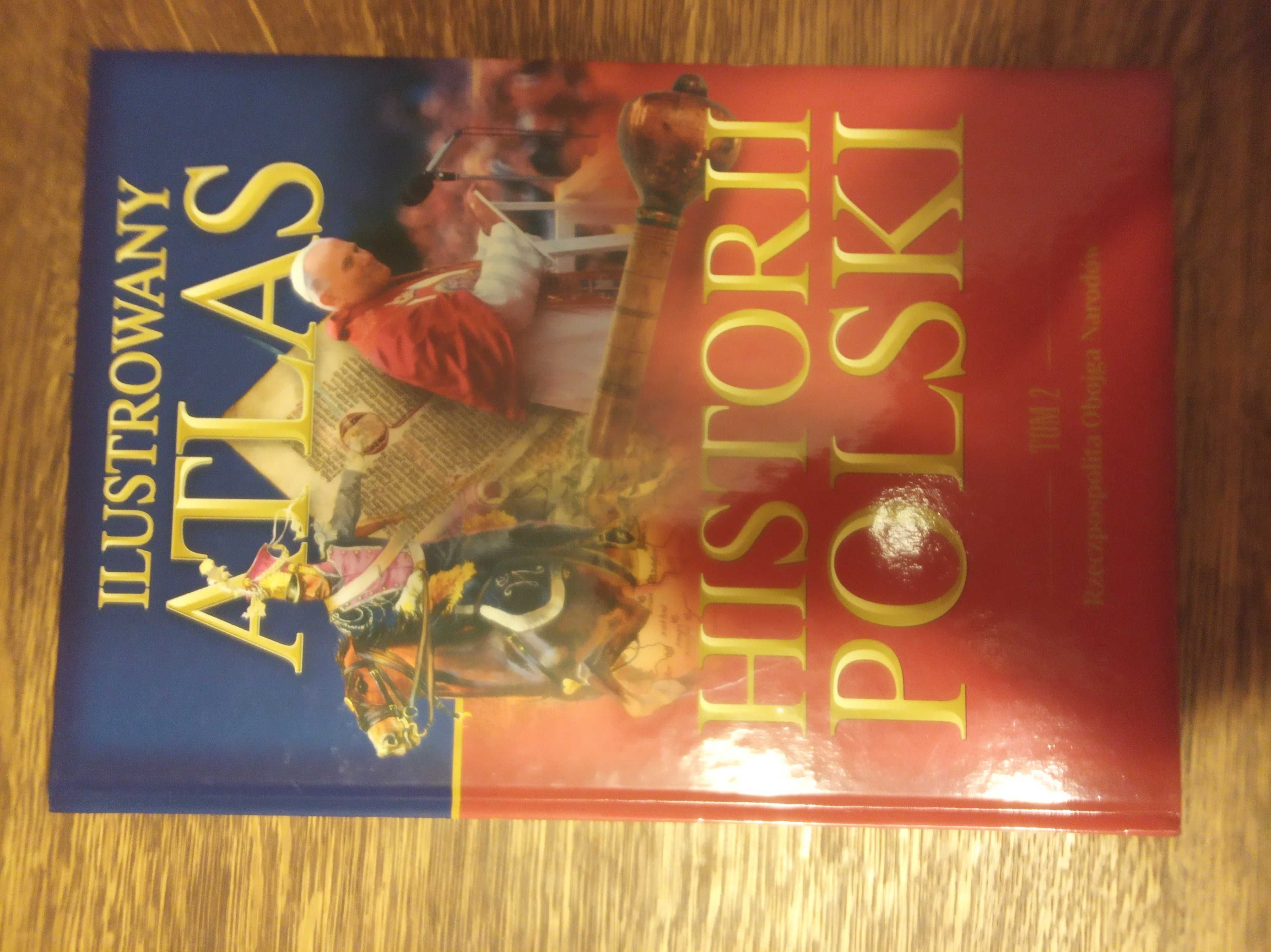 Ilustrowany Atlas historii Polski -komplet czterech części