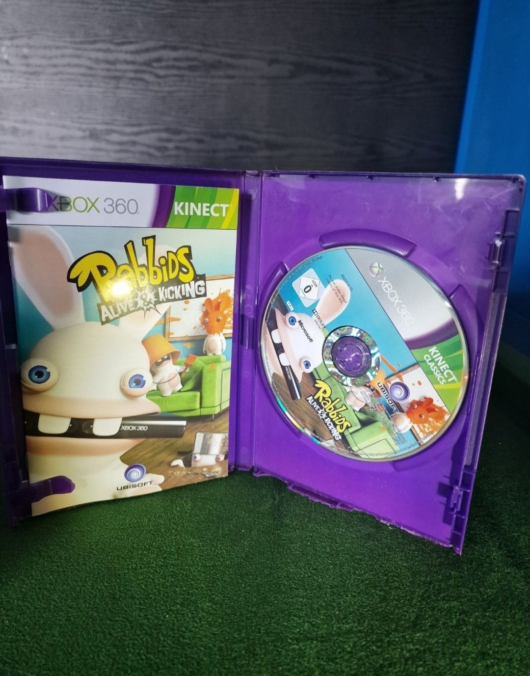 Rabbids Na żywo i W kolorze po polsku Xbox 360 króliki alive & kicking