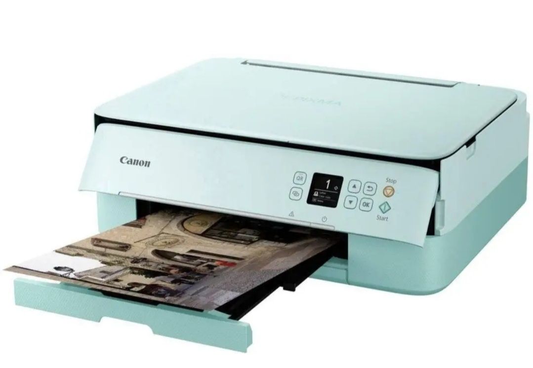 Drukarka CanonPixma TS5353a WiFi-użytata tylko na starterach-jak nowa!