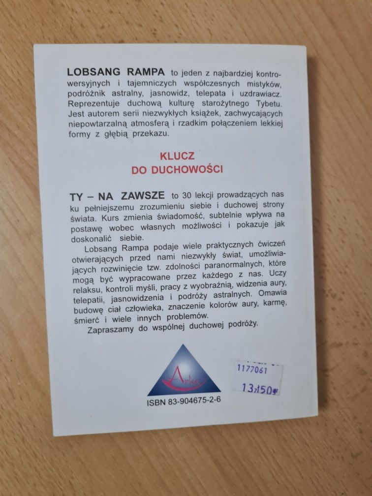 Ty - na zawsze - T. Lobsang Rampa