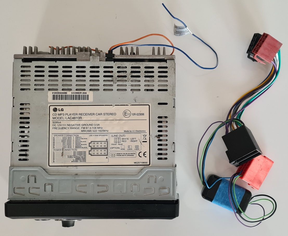 Radio LG LAC 4810R. 50W×4.