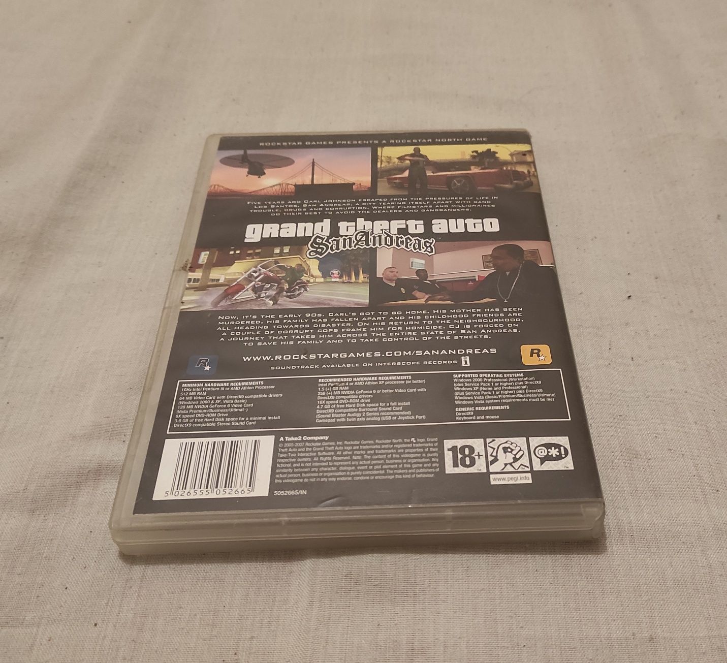 GTA San Andreas para PC (10€)