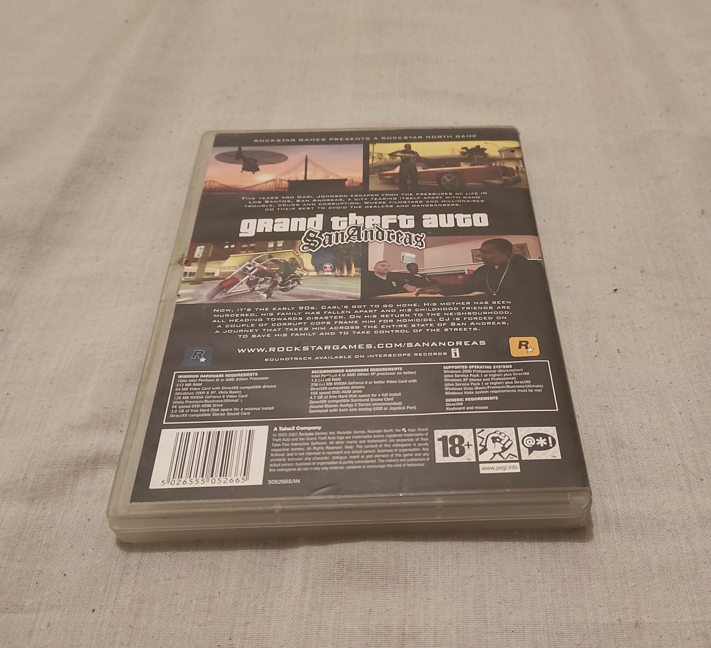 GTA San Andreas para PC (12€)