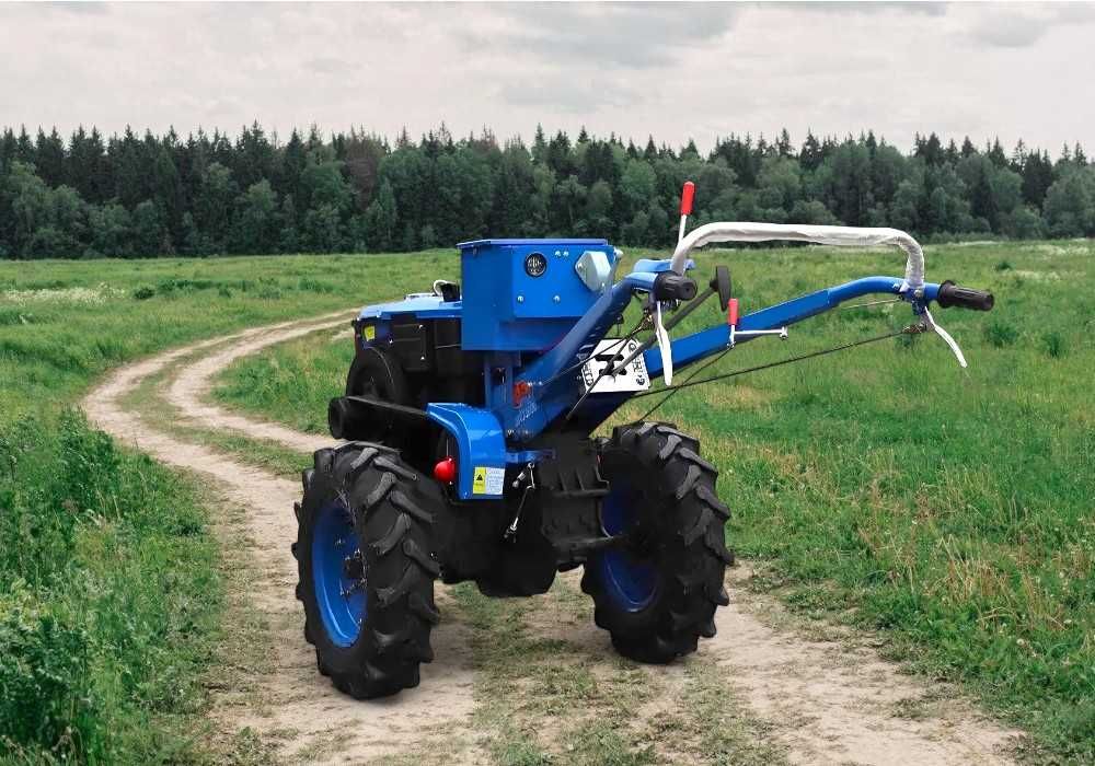 Мотоблок ЗУБР JR Q79E / ЕЛЕКТРО-старт / Дизельный / Доставка