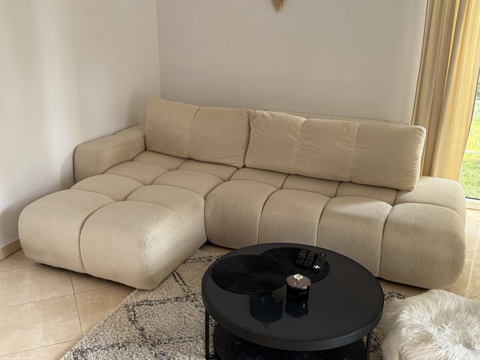 Sofa z rozkładanym łóżkiem