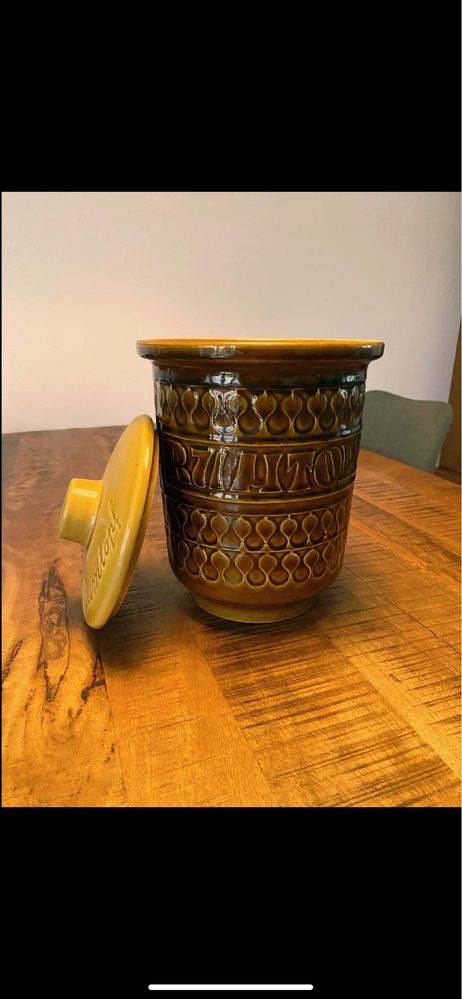 Rumtopf , pojemnik/garnek ceramiczny