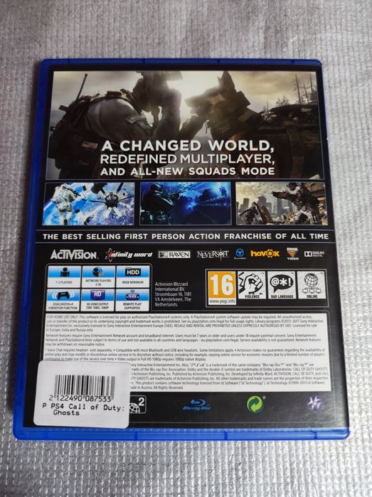 Call of Duty Ghosts | Gra PS4