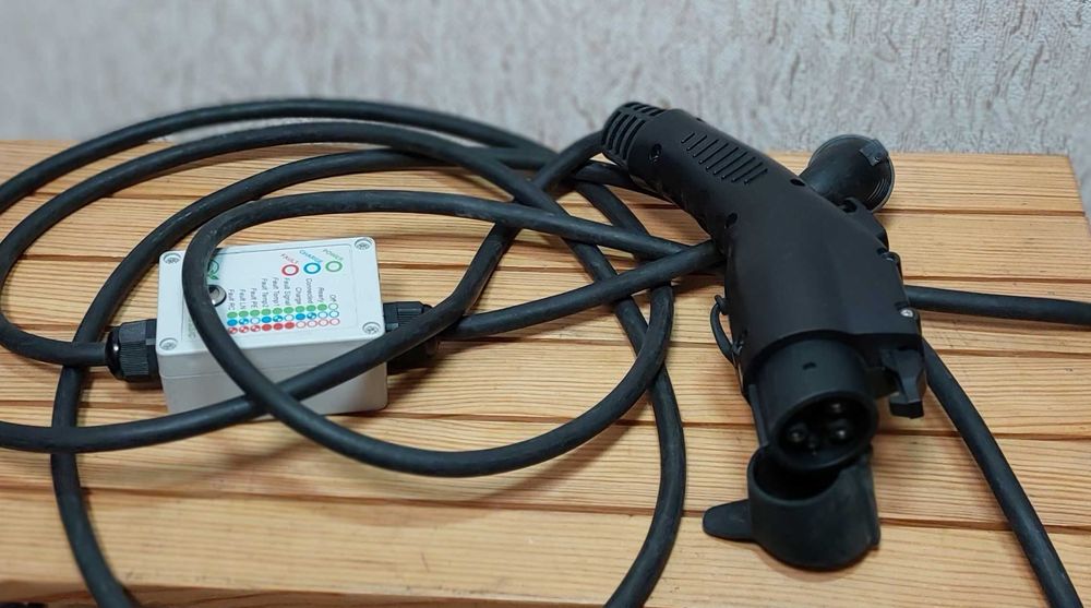 Зарядка J1772 + Type 1 для leaf, Bolt, BMW и других эл. Моб