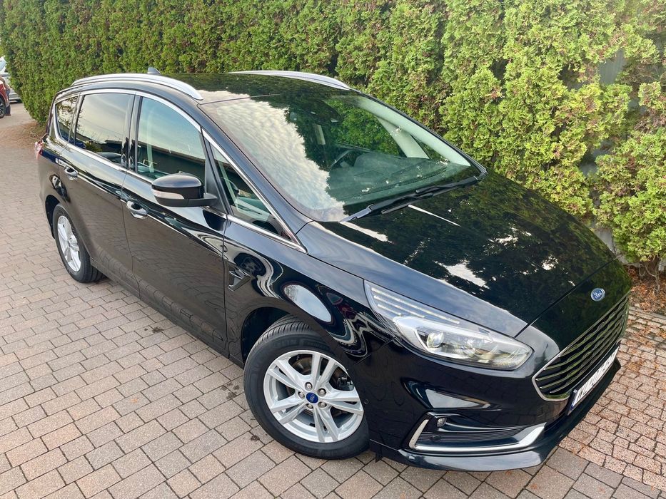 Ford S-Max Faktura VAT 23% Cena Brutto Full LED Aktywny tempomat SONY Grz Kier