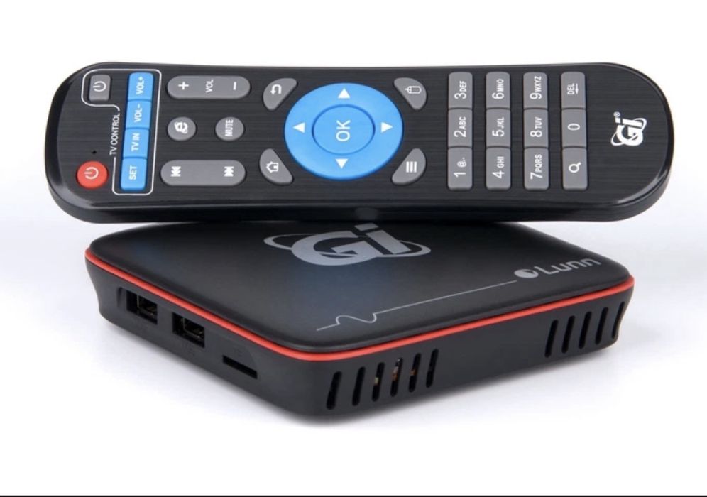 ‼️Android tv box 4K приставка для ТВ, 2/8 Lunn с универсальным пультом