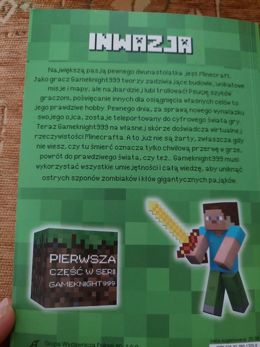 Inwazja Minecraft Mark Cheverton