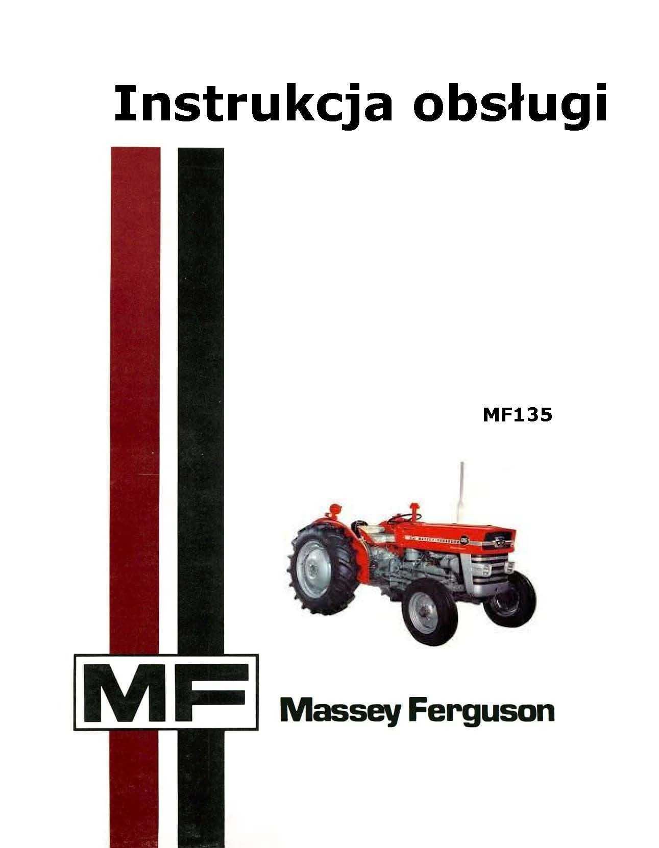 Massey Ferguson MF135 Instrukcja obsługi MF 135