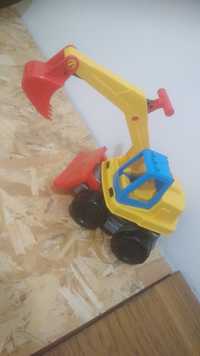 Машинка трактор екскаватор іграшка